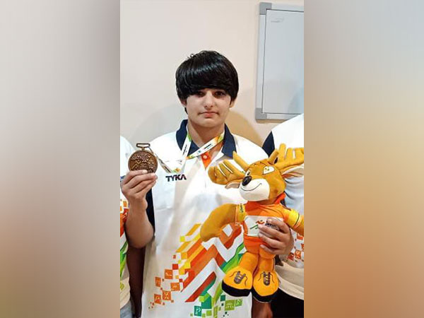 Khelo India University Games 2022 gold medallist in wrestling Ishika Kumar (Image: MYAS/SAI media)
