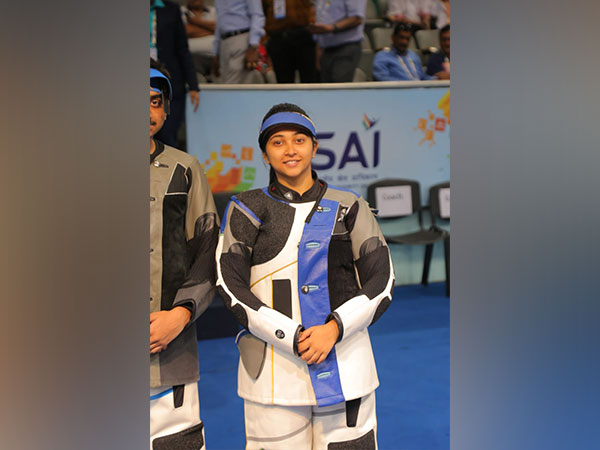 India's rifle shooter Mehuli Ghosh (Image: MYAS/SAI media)