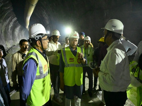 Union Railway Minister Ashwini Vaishnaw inspecting the proposed rail link in Sikkim earlier in March 2023 (File photo: ANI)