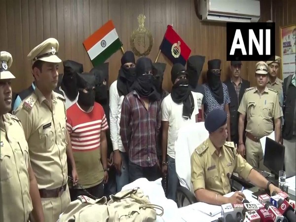 Haryana police arrest 10 sharpshooters of Lawrence Bishnoi-Goldie Brar gang (Photo/ANI)