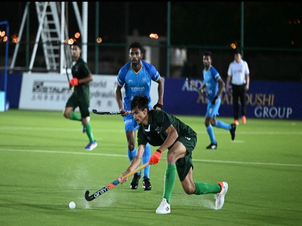 A visual from the match. (Photo - HI Media)