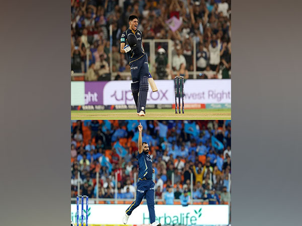 Shubman Gill and Mohammed Shami (Image: IPL) 