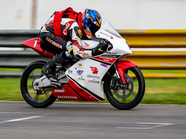 Indian racer at Honda India Talent Cup (Image: Honda Racing India)