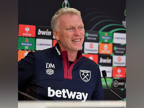 David Moyes during the press conference (Twitter: Photo/WestHam)