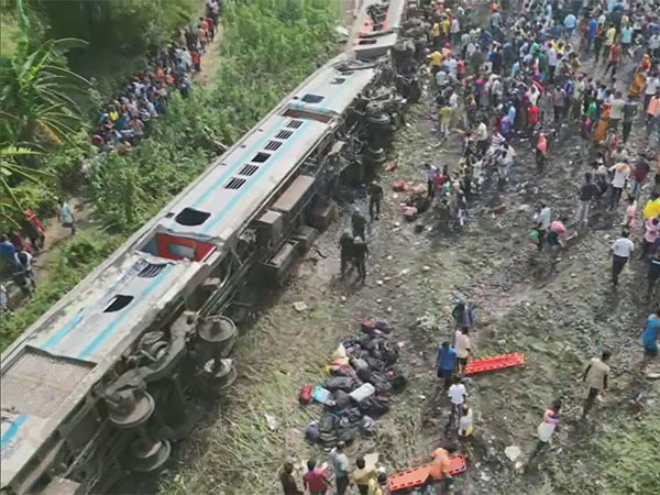 Odisha train collision. (Photo/ANI)