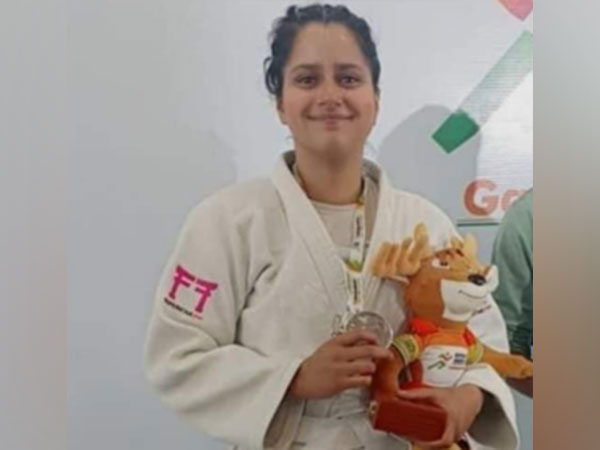 Tazeem Fayaz, young Judo player from Srinagar (Photo/ANI)