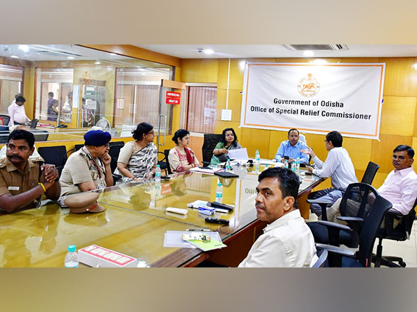 Odisha Chief Secretary Pradeep Jena chairs meeting over state mishap (Photo/ANI)