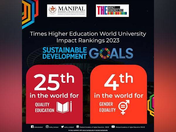 Times Higher Education (THE) Ranks MAHE 25th Globally for Quality Education and 4th for Gender Equality in 2023 Impact Ranking - Vimarsana News