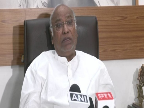 Congress Chief Mallikarjun Kharge (Photo/ANI)
