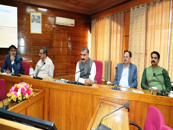 Himachal Pradesh Chief Minister Sukhwinder Singh Sukhu (Photo/ANI)