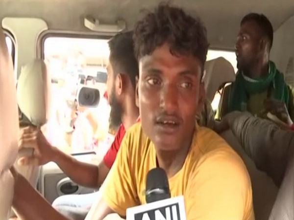 Accident survivors reach WB's Howrah (Photo/ANI)