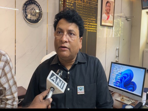 Vishakhapatnam Waltair Division Railway Manager Anup Kumar Sathapathy (Photo/ANI)