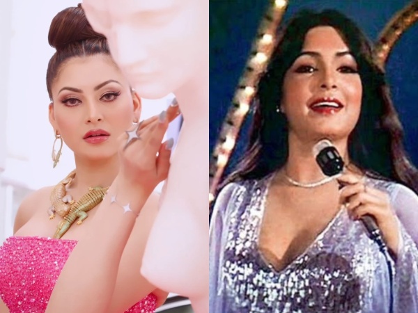 Urvashi Rautela, Parveen Babi (Image source: Twitter)