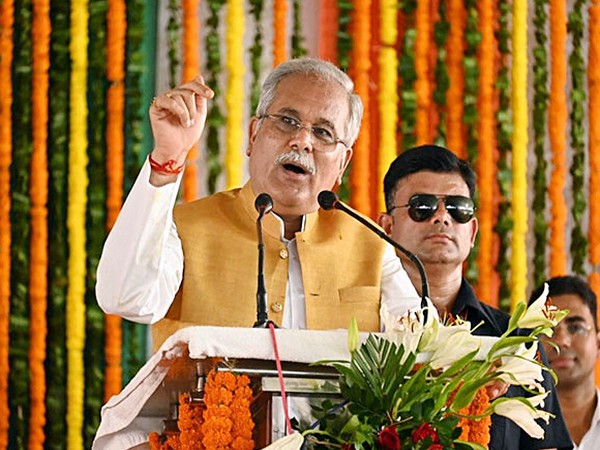 Chhattisgarh Chief Minister Bhupesh Baghel (File Photo/ANI)