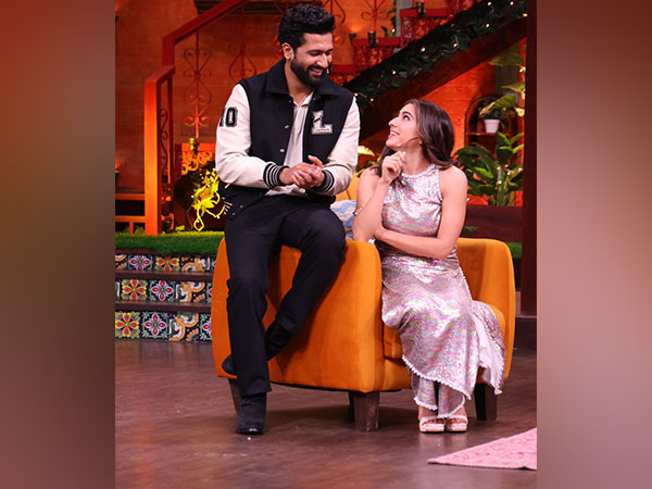 Vicky Kaushal with Sara Ali Khan(Image source: Instagram) 