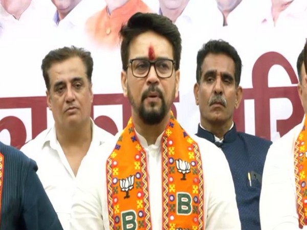 Union Sports Minister Anurag Thakur (Photo/ANI)