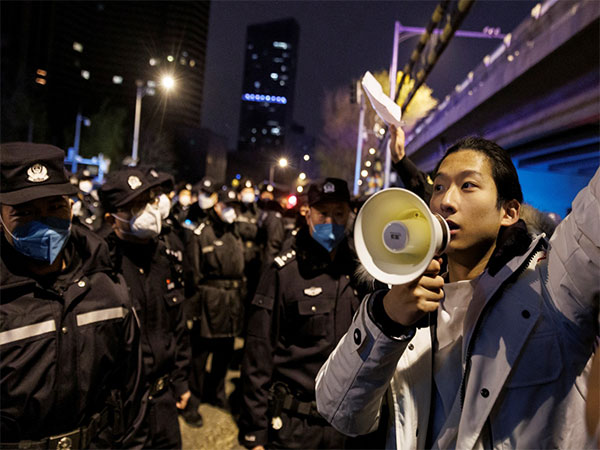 Protests in China over COVID-19 restrictions (File Image)  (Picture Credit: Reuters)