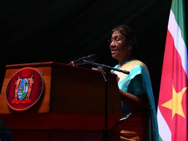 President Droupadi Murmu (Source: Twitter/@rashtrapatibhvn)