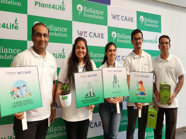 Reliance Foundation launches `Plant4Life' initiative for a greener tomorrow (Photo/ANI)