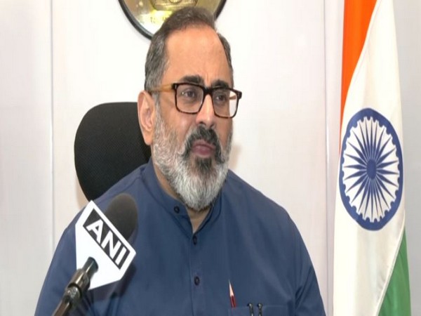 Union Minister Rajeev Chandrasekhar (File photo/ANI)