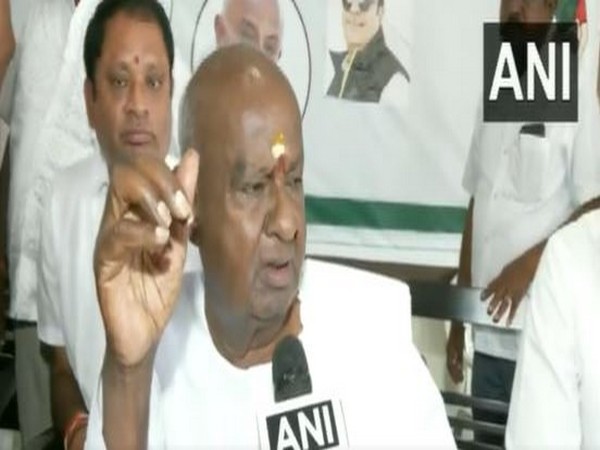 former Prime Minister and JD (S) Chief HD Devegowda (Photo/ANI)
