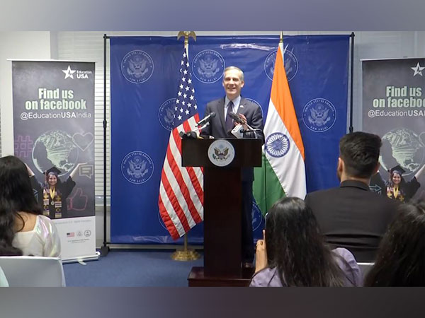 US Ambassador to India Eric Garcetti addresses 7th Annual Student Visa Day (Photo/ANI)