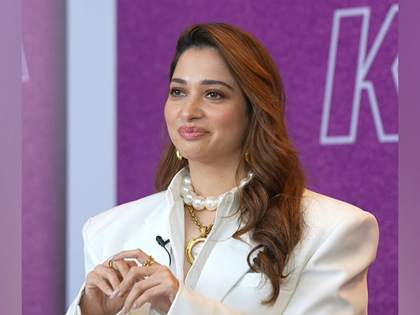 Actor Tamannaah Bhatia (Image source: ANI Photos)