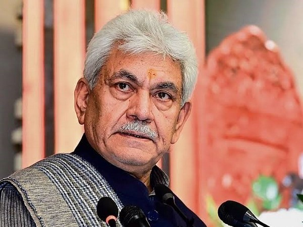 Jammu-Kashmir LG Manoj Sinha (File photo/ANI)