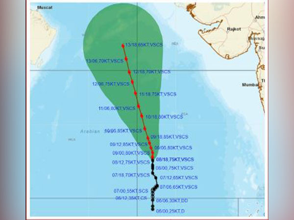 Cyclone Biparjoy (Pic credit/IMD Twitter)