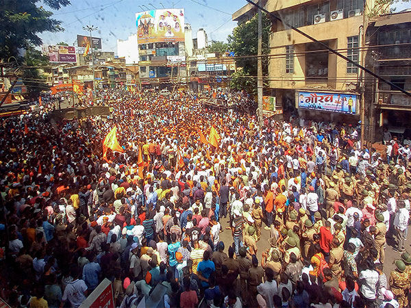 Visuals of clash. (Photo/ANI)