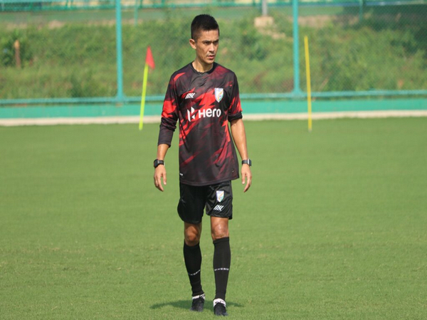 Sunil Chhetri. (Photo- AIFF Media)