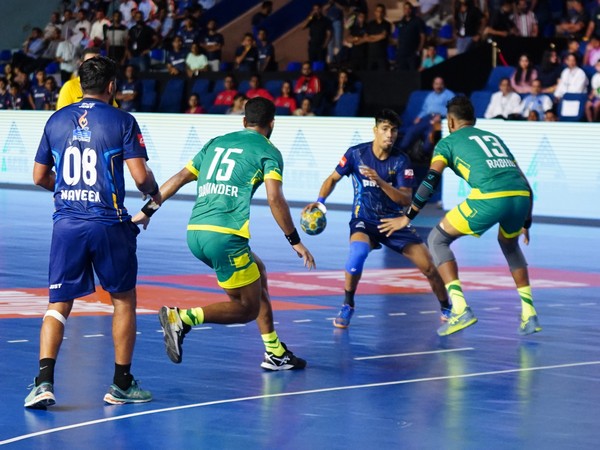  Golden Eagles Uttar Pradesh Vs Telugu Talons (Source: Premier Handball League)