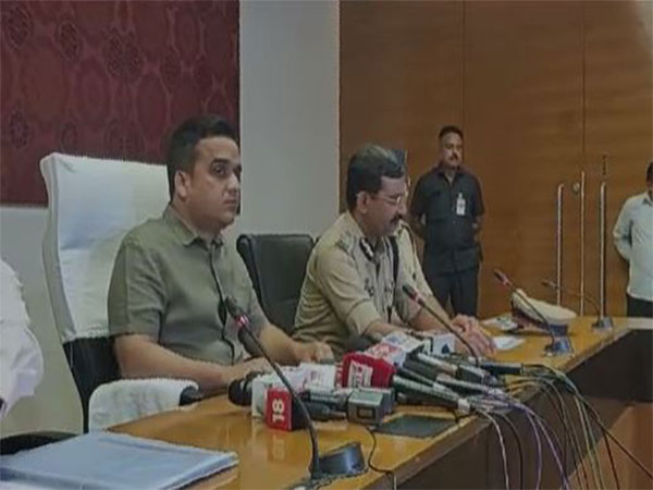 DGP Gujarat addressing media in Ahmedabad (Photo/ANI)