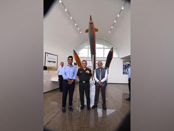 Chief of Defence Staff General Anil Chauhan visits Solar Industries in Nagpur (Photo/ANI)