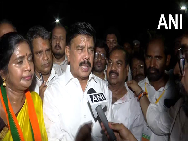 Tamil Nadu BJP State Vice President Karu Nagarajan (Photo/ANI)