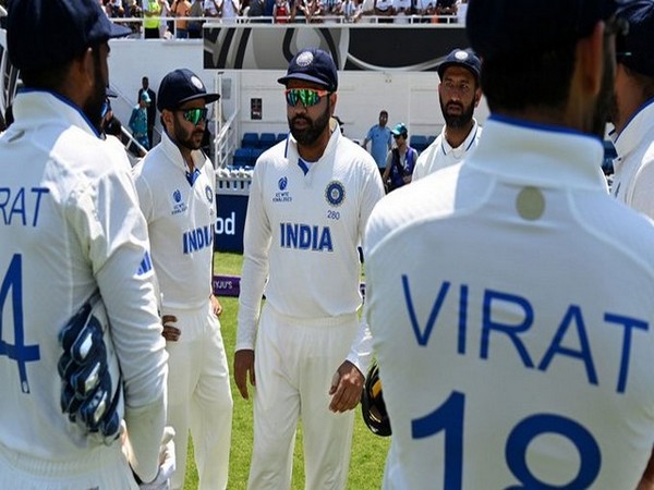 Rohit Sharma and the Indian team (Photo/ICC)