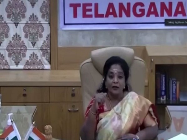 Telangana Governor Tamilisai Soundararajan (Photo/ANI)