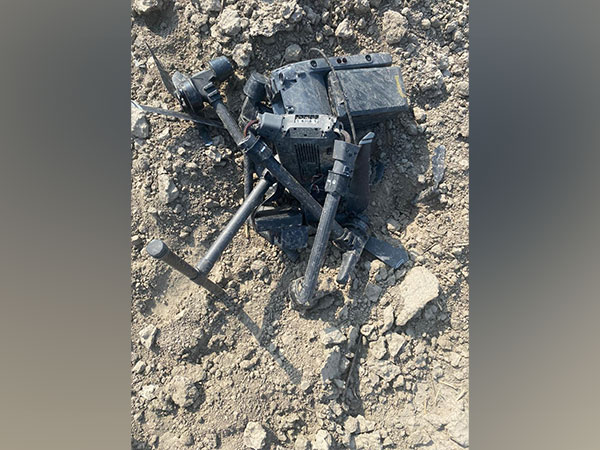 Visual of the drone recovered by BSF (Photo/ANI)