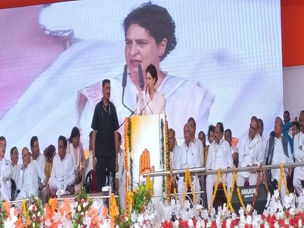 Congress General Secretary Priyanka Gandhi Vadra (Photo/ANI)