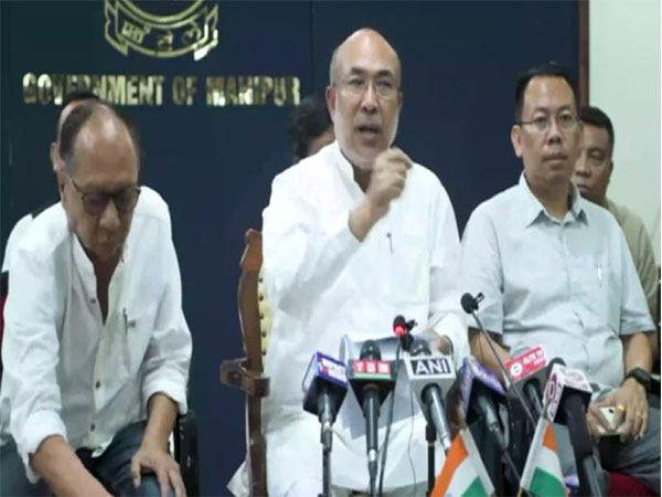 Manipur Chief Minister N Biren Singh (Photo/ANI)