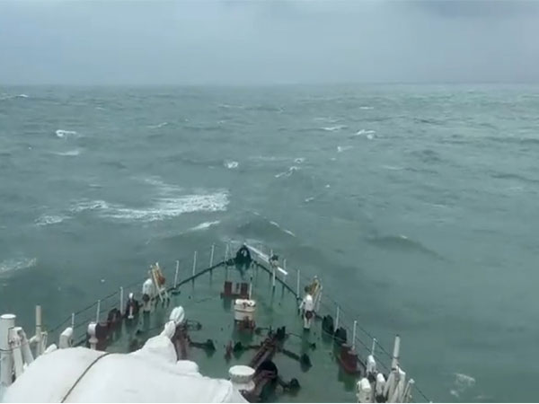 ICG conducting drills on Gujarat coast (Photo/ANI)