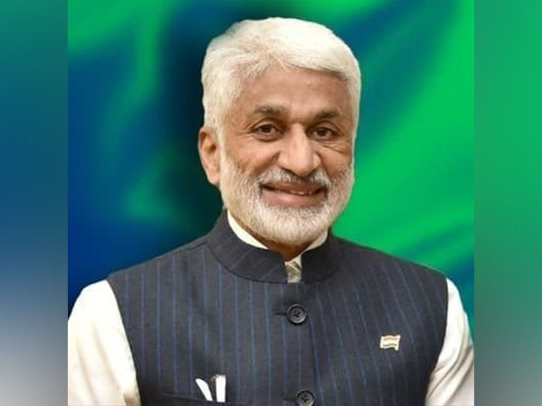 YSRCP MP Vijayasai Reddy V (Photo credit/ Reddy's twitter)