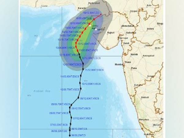 Cyclone Biparjoy (Pic credit/IMD Twitter)