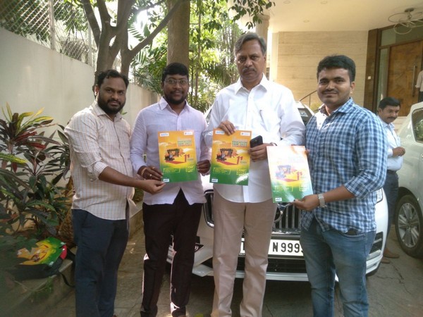 12th Edition of Telangana's Largest Education Fair 2023 by Apex Educational Services to be held on 17th & 18th June 2023 poster launch by Dr. Palla Rajeshwar Reddy, MLC