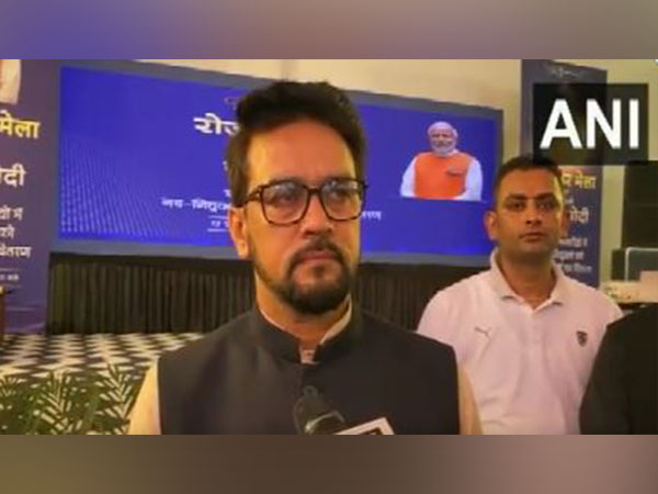 Union Sports Minister Anurag Thakur (Photo/ANI)