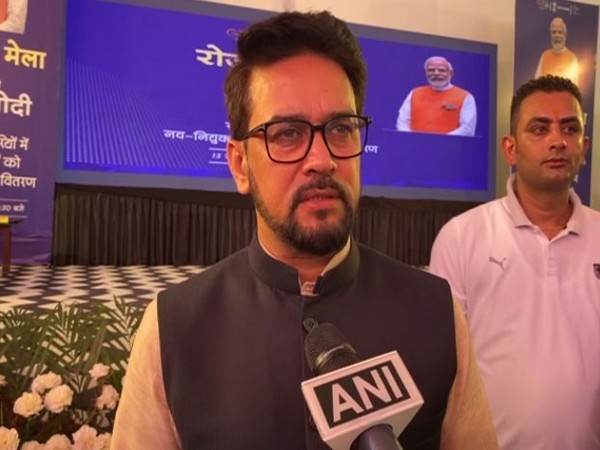 Union Sports Minister Anurag Thakur (Photo/ANI)