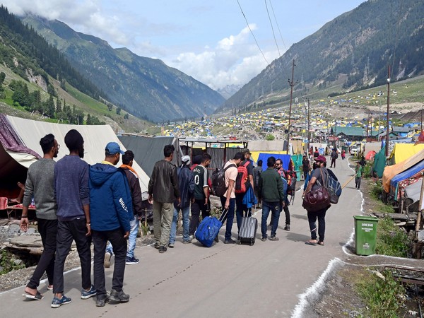 Representative Image of Amarnath Yatra (Photo/ANI)