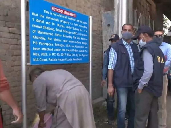 NIA attaches 2 more properties in Hurriyat terror funding case (Photo/ANI)