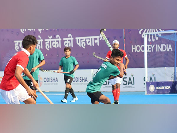 Junior Hockey players in action (Photo/Hockey India)