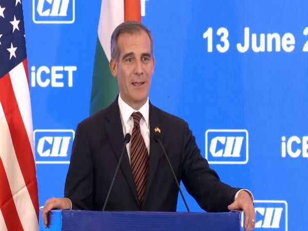 US Ambassador to India Eric Garcetti (Photo/ANI)
